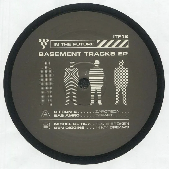 Лицевая сторона обложки — B FROM E / BAS AMRO / MICHEL DE HEY / BEN DIGGINS — Basement Tracks EP