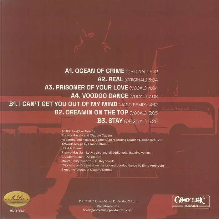 Back cover — STAGE — Dreaming