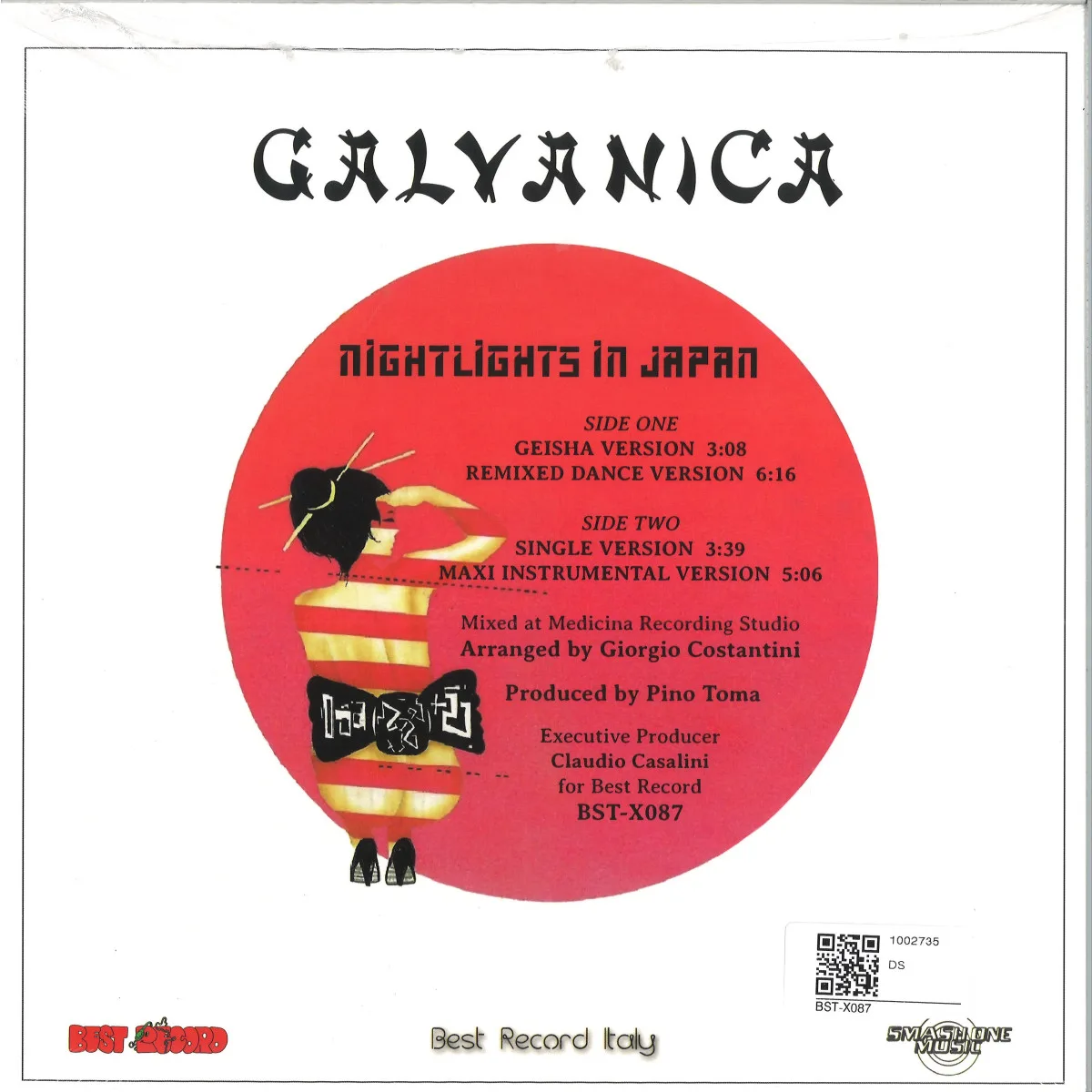 Обратная сторона обложки — Galvanica — Nightlights in Japan