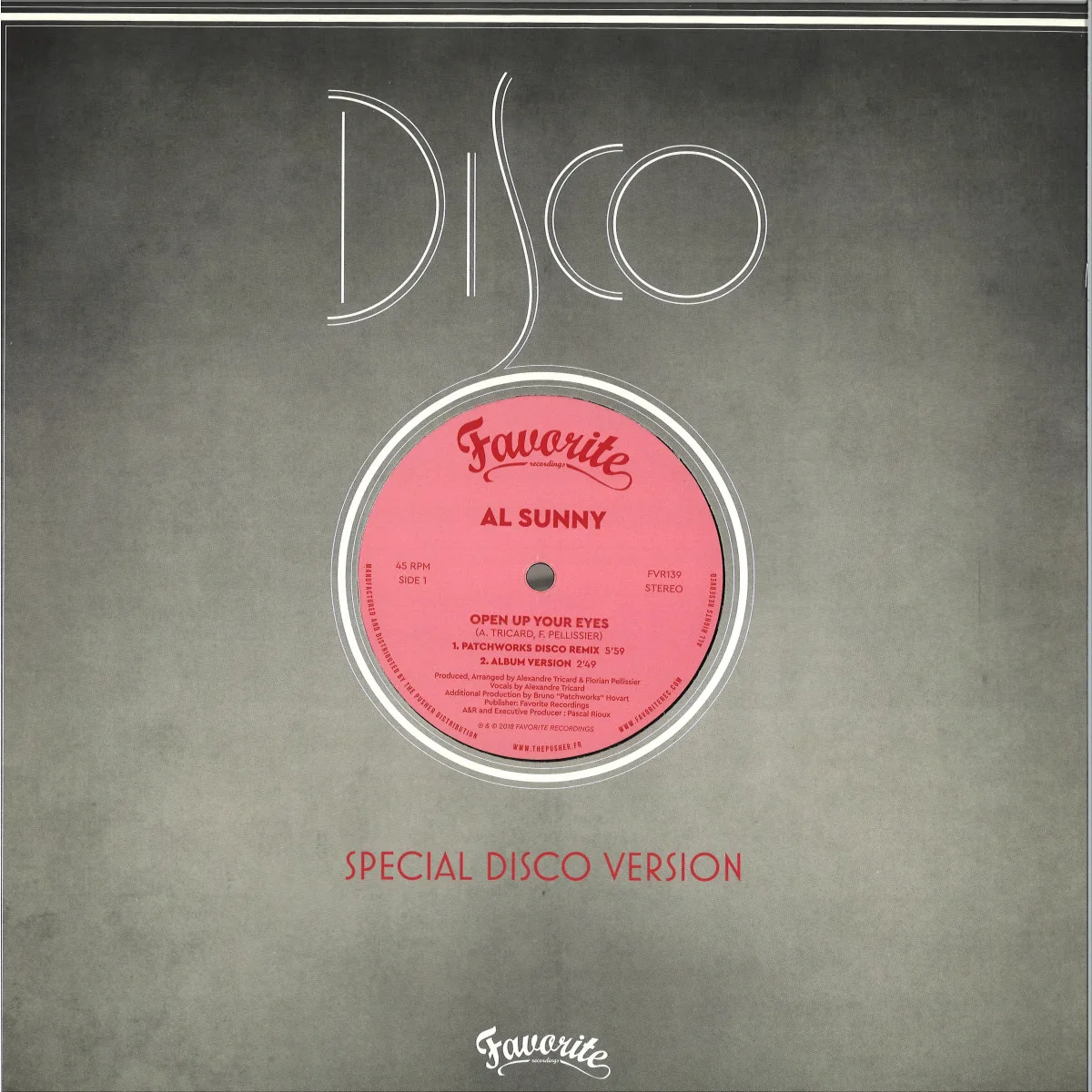 Al Sunny — Open Up Your Eyes (remixes)
