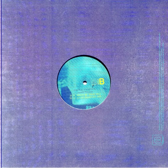 Back cover — ARSENII & LIPELIS present NORMAL POSITION — Be Honest