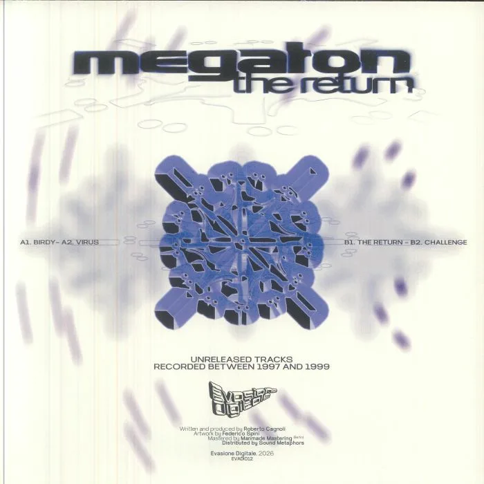 Обратная сторона обложки — MEGATON — The Return