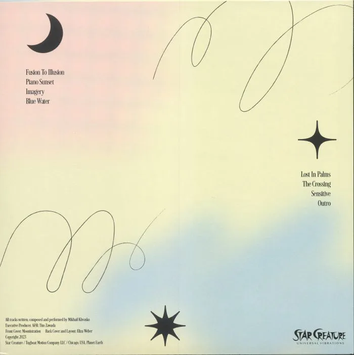 Back cover — A VISION OF PANORAMA — Fusion To Illusion