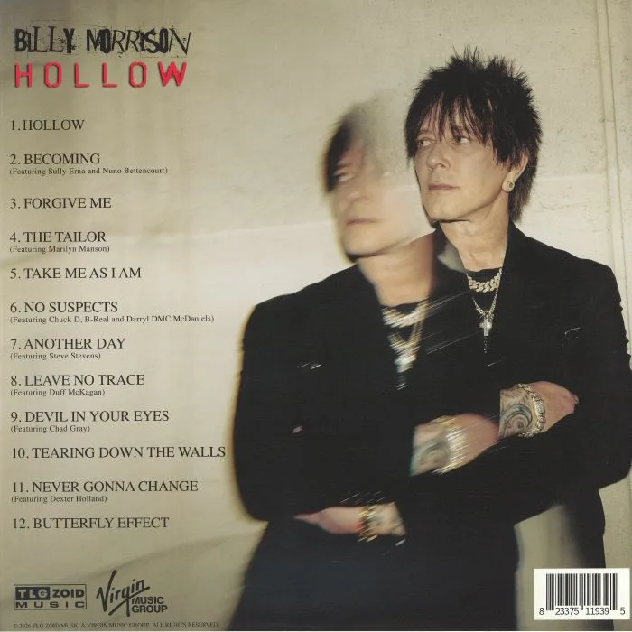 Back cover — Billy MORRISON — Hollow