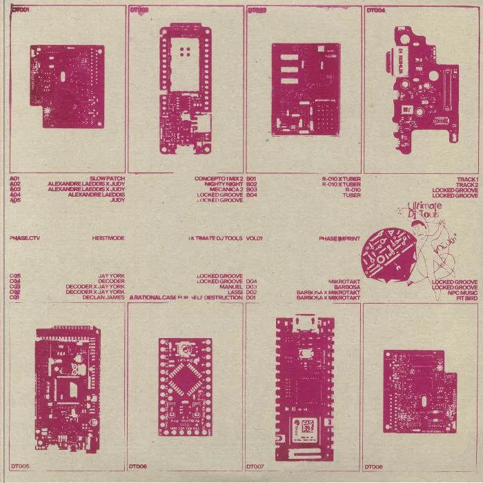 Лицевая сторона обложки — VARIOUS — Ultimate DJ Tools Vol 1