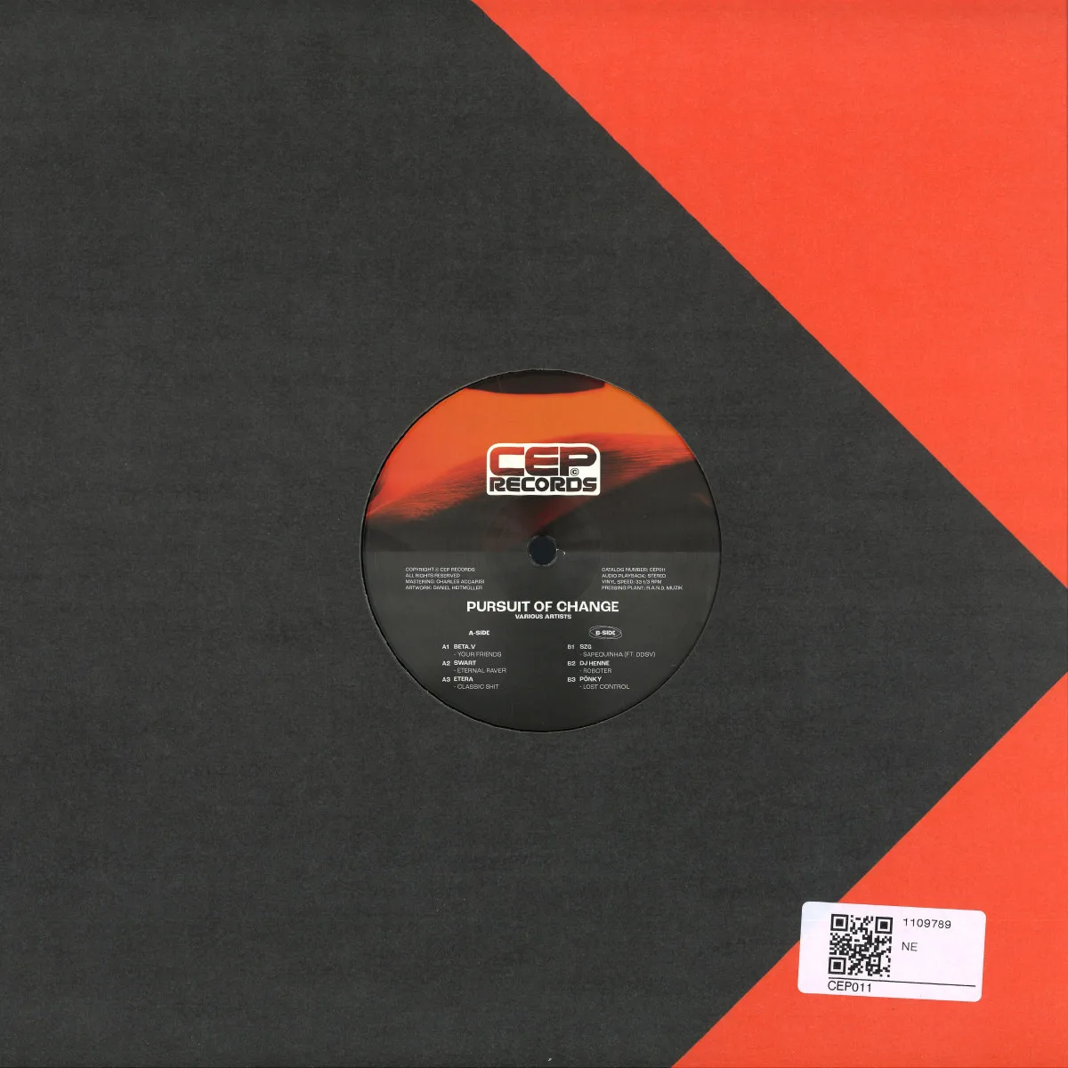 Back cover — Various — Pursuit Of Change