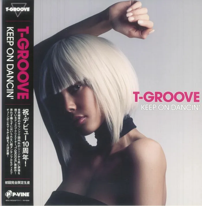 Лицевая сторона обложки — T GROOVE — Keep On Dancin'