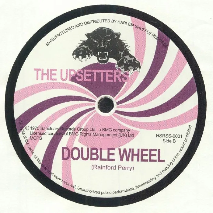 Back cover — The UPSETTERS — Haunted House