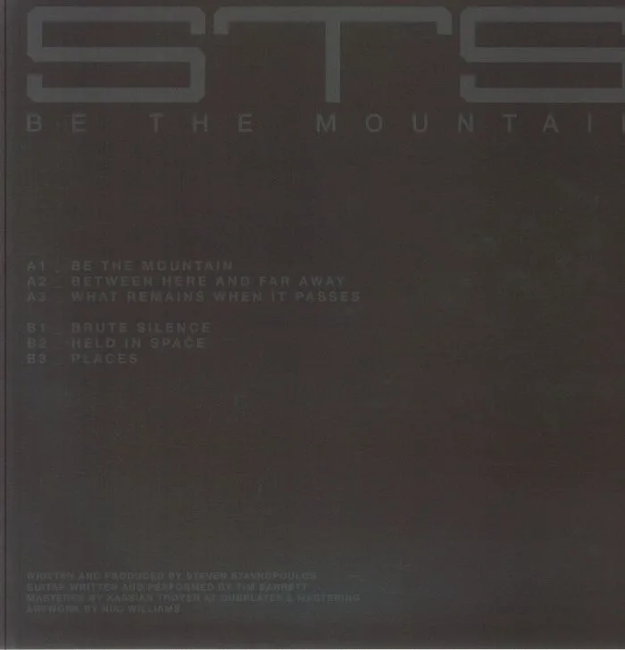 Back cover — STS — Be The Mountain