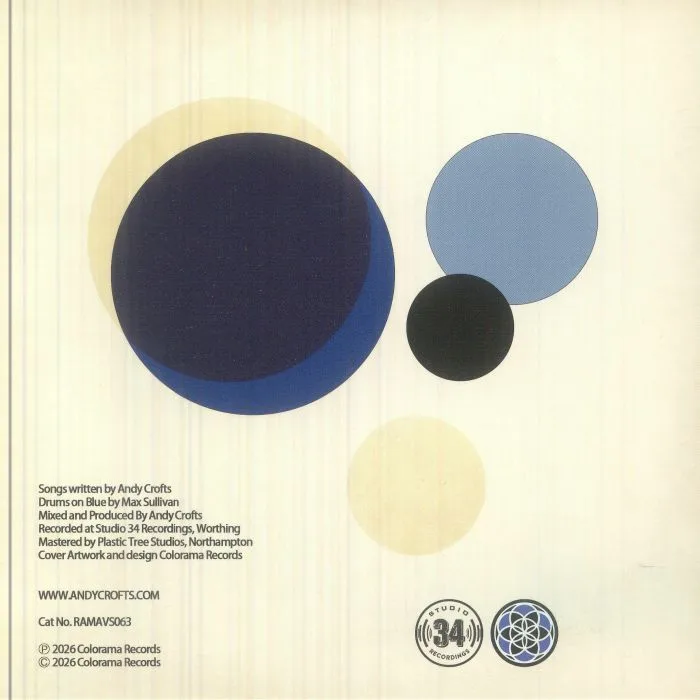 Back cover — Andy CROFTS — Blue