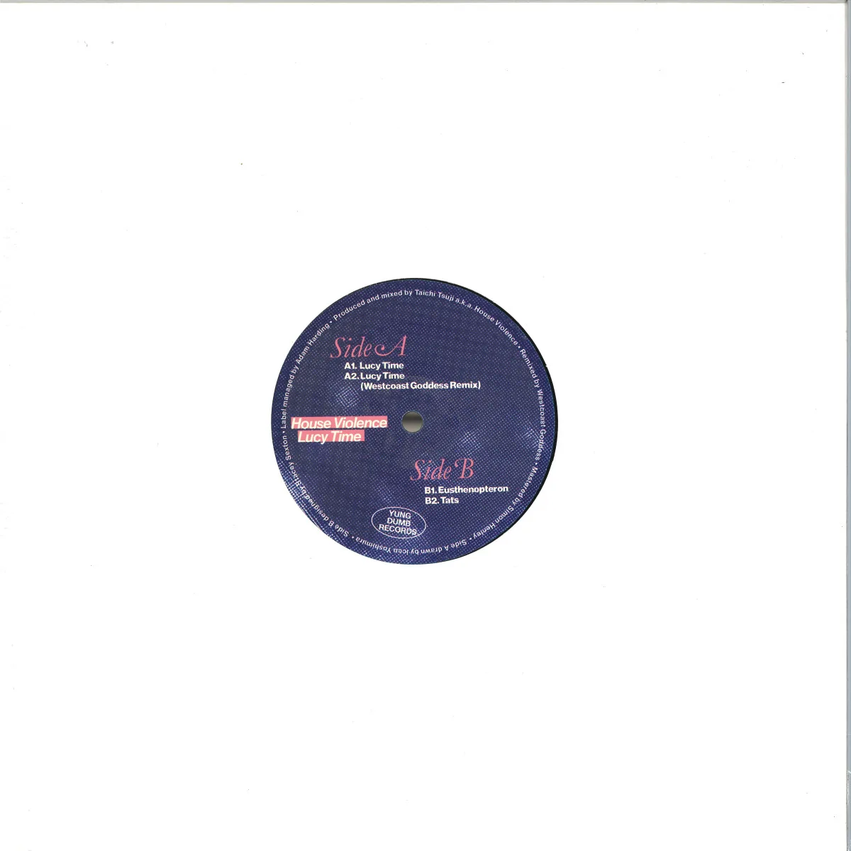 Back cover — House Violence — Lucy Time