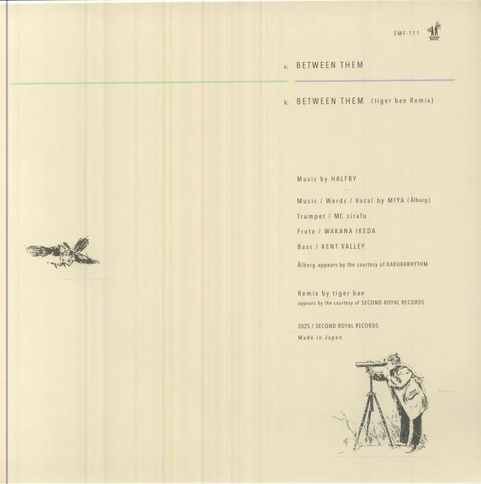 Back cover — HALFBY — Between Them