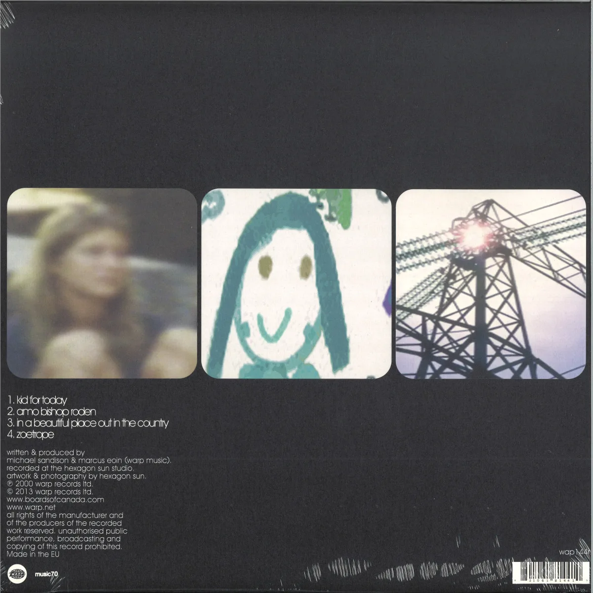 Обратная сторона обложки — Boards Of Canada — In A Beautiful Place Out In The Country
