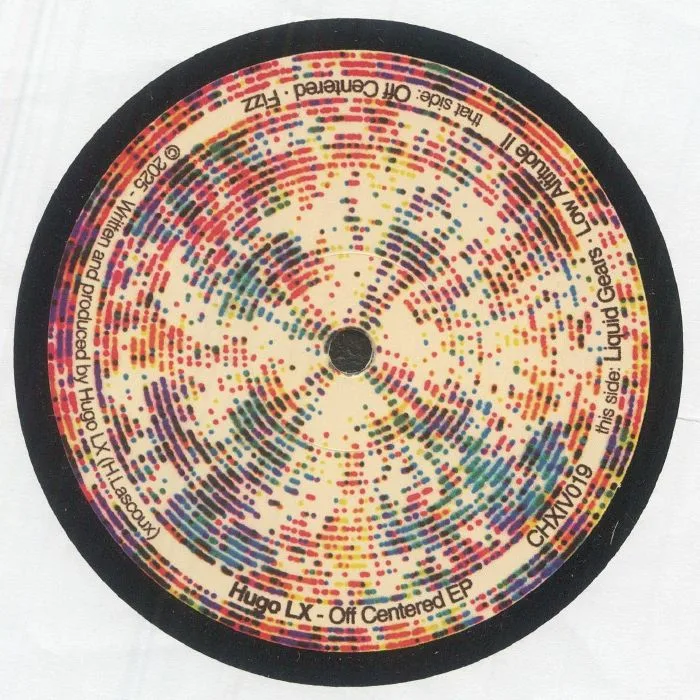Front cover — HUGO LX — Off Centered EP