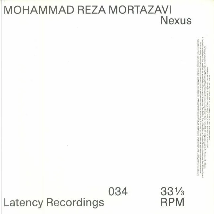 Обратная сторона обложки — Mohammad Reza MORTAZAVI — Nexus (B-STOCK)