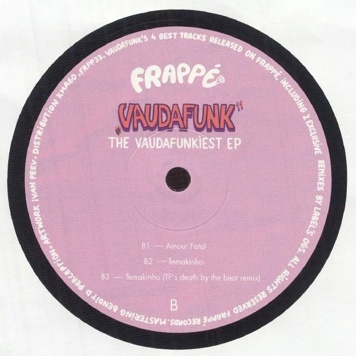 Обратная сторона обложки — VAUDAFUNK — The Vaudafunkiest EP