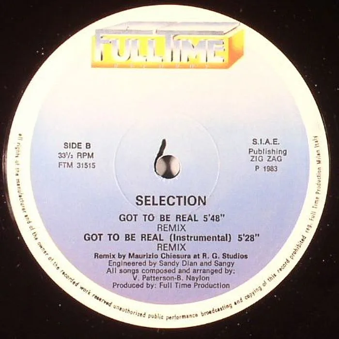 Back cover — SELECTION — Ride The Beam (remix)