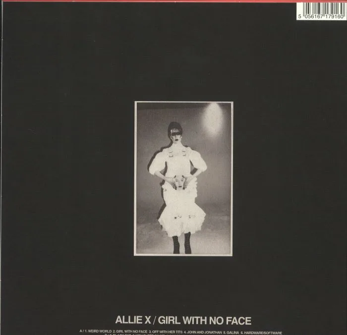 Back cover — ALLIE X — Girl With No Face