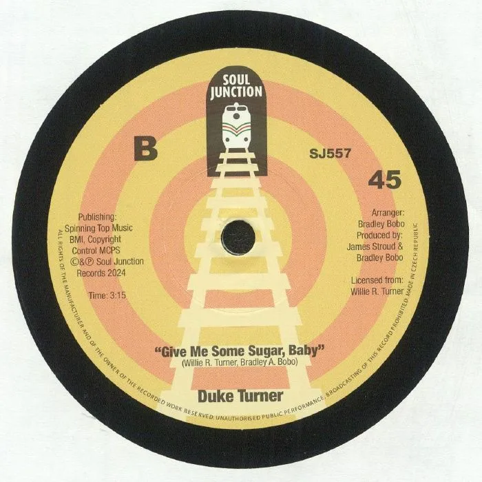 Back cover — Duke TURNER / THE CHI TOWNS — Friendship Or Friends