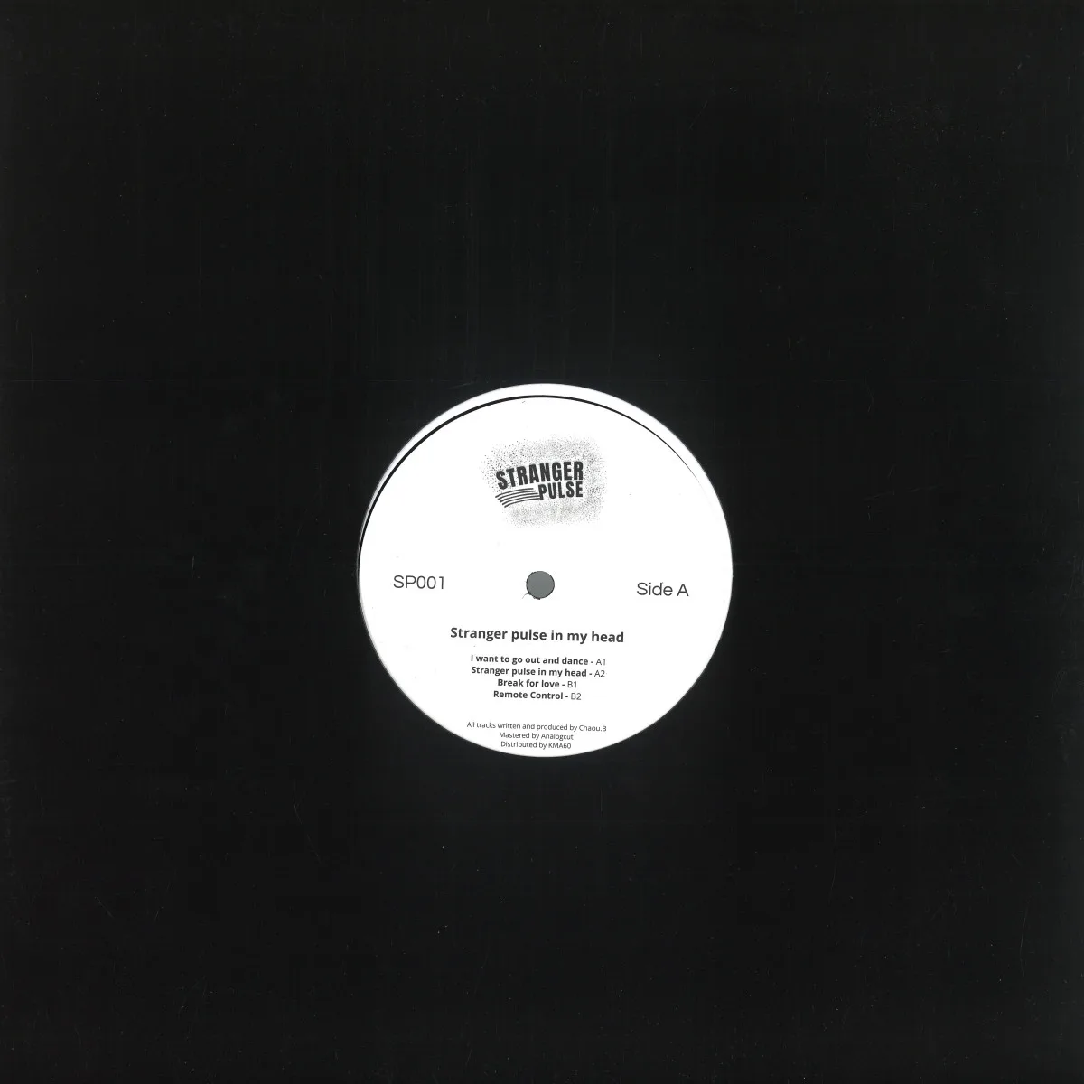 Back cover — Chaou.b — Stranger Pulse In My Head