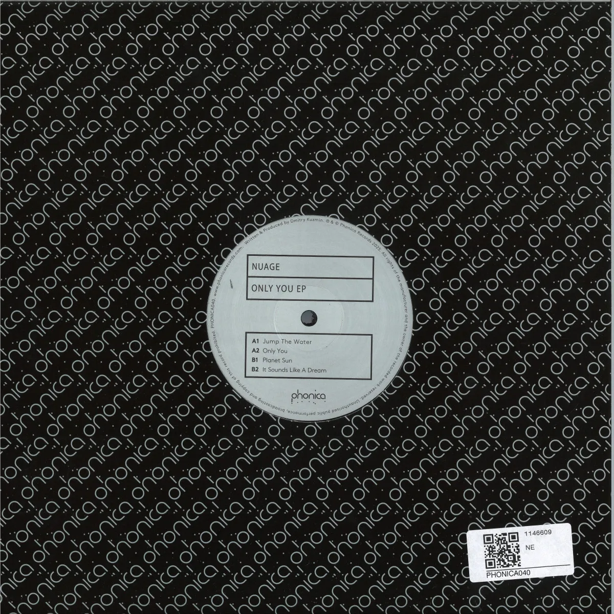 Back cover — Nuage — Only You EP