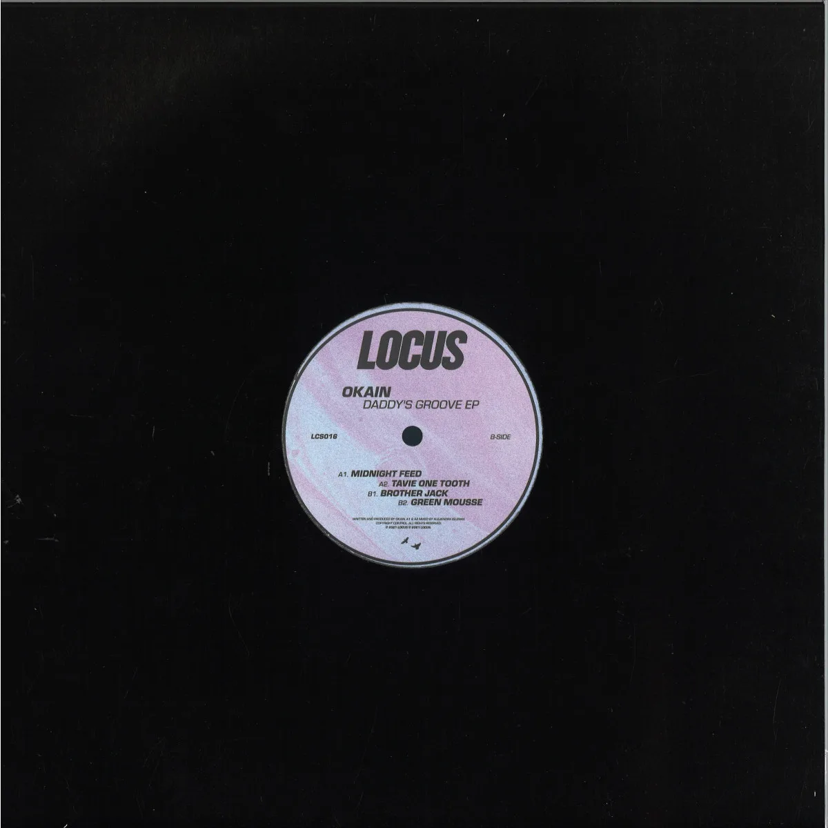 Back cover — Okain — Daddy's Groove EP