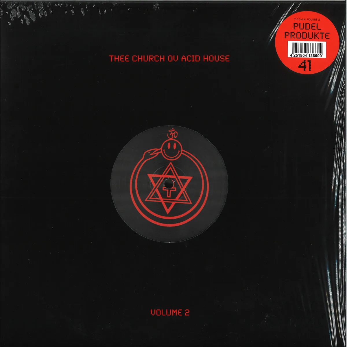 Лицевая сторона обложки — Various — Thee Church Ov Acid House – Volume 2