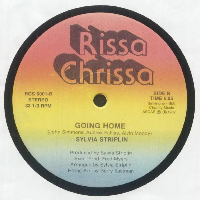 Back cover — Sylvia STRIPLIN — Keep Pushing (reissue)