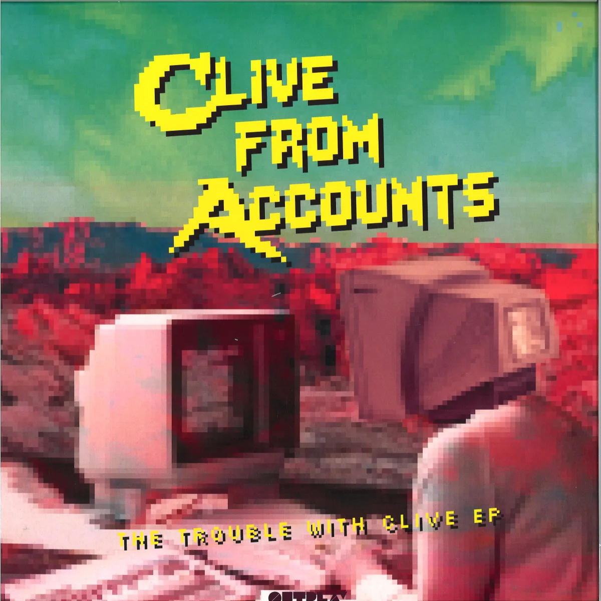 Front cover — Clive From Accounts — THE TROUBLE WITH CLIVE EP