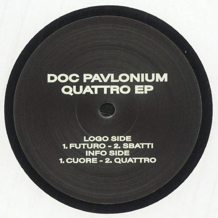 Обратная сторона обложки — DOC PAVLONIUM — Quattro EP