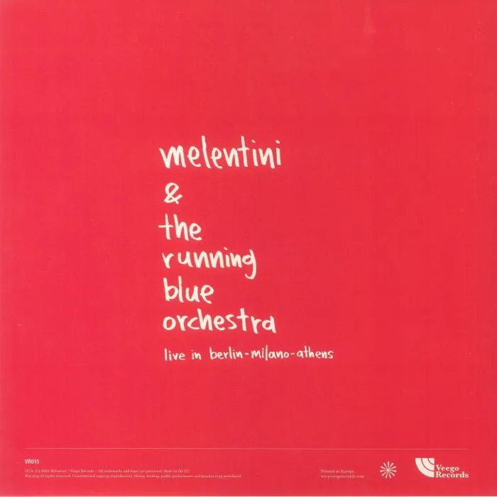 Обратная сторона обложки — MELENTINI / THE RUNNING BLUE ORCHESTRA — Live In Berlin Milano Athens