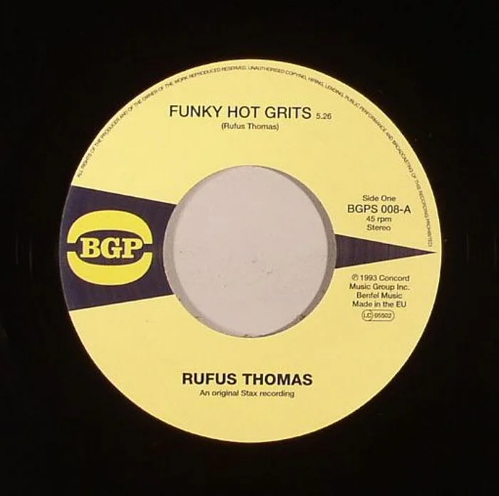 Лицевая сторона обложки — Rufus THOMAS — Funky Hot Grits