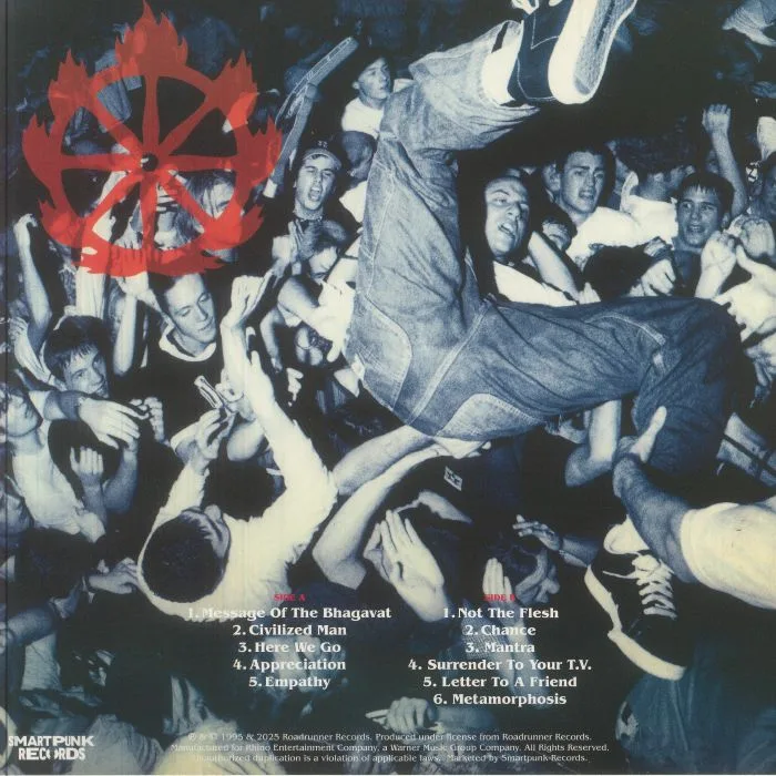 Back cover — SHELTER — Mantra (30th Anniversary Edition)