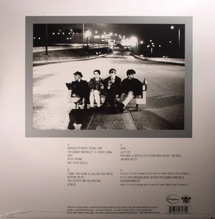 Back cover — The DANDY WARHOLS — Dandys Rule OK