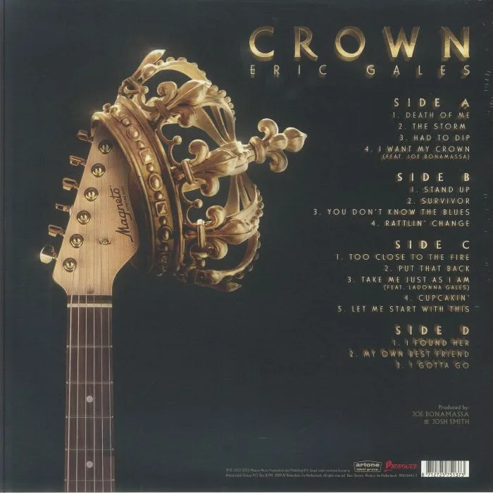 Обратная сторона обложки — Eric GALES — Crown (reissue)