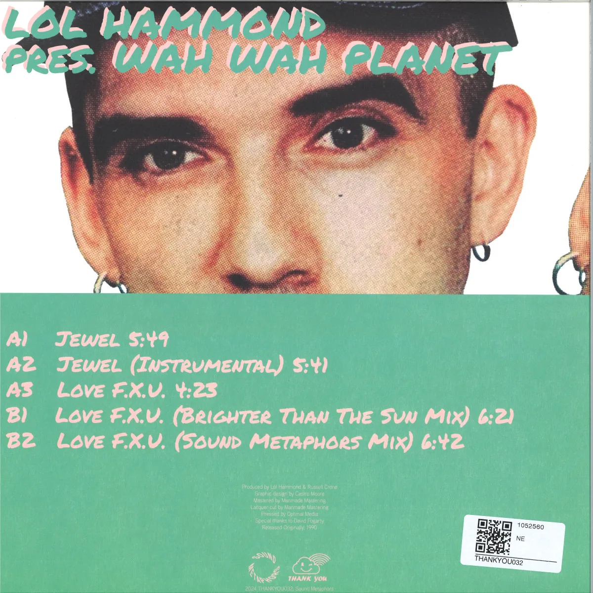 Back cover — Lol Hammond — Presents Wah Wah planet