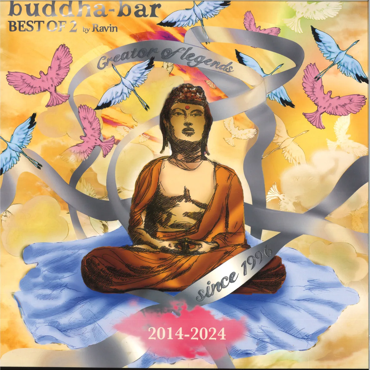 Back cover — Ravin/Buddha Barpresents — BEST OF 02 LP 3x12"