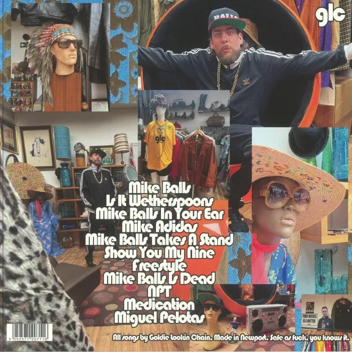 Back cover — GOLDIE LOOKIN CHAIN — Mike Balls Boutique (Record Store Day RSD 2024)