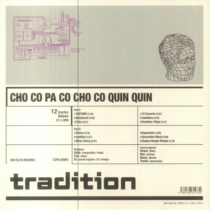 Обратная сторона обложки — CHO CO PA CO CHO CO QUIN QUIN — Tradition