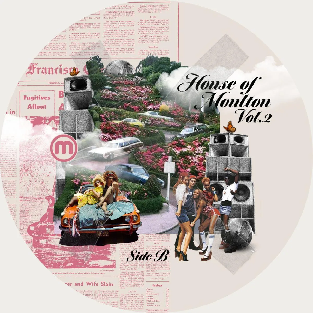 Обратная сторона обложки — Various — House Of Moulton Vol. 2