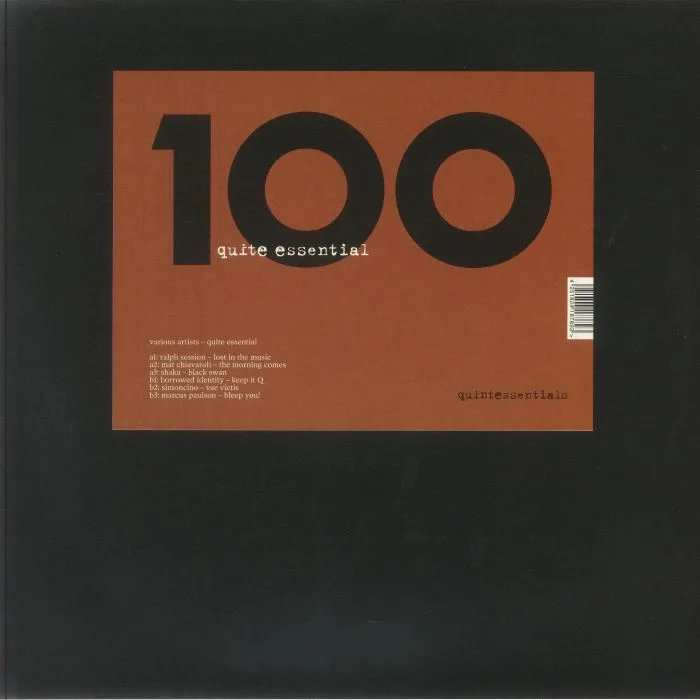 Front cover — RALPH SESSION / MAT CHIAVAROLI / SHAKA / BORROWED IDENTITY / SIMONCINO / MARCUS PAULSON — Quite Essential