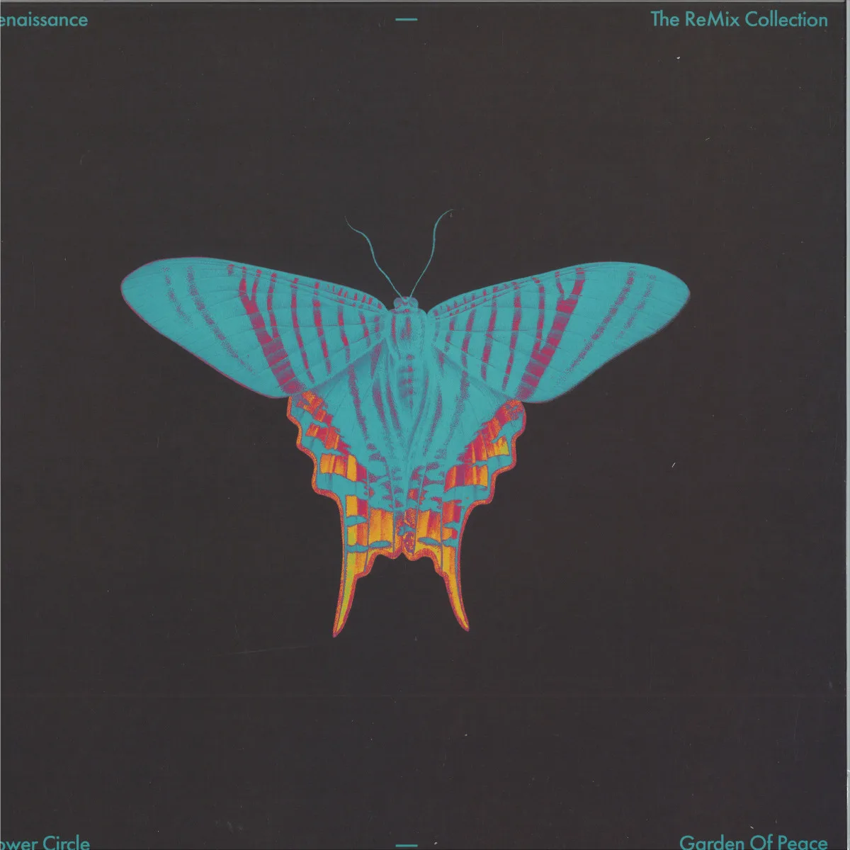 Back cover — Power Circle — Garden Of Peace (Remixes - Remastered)