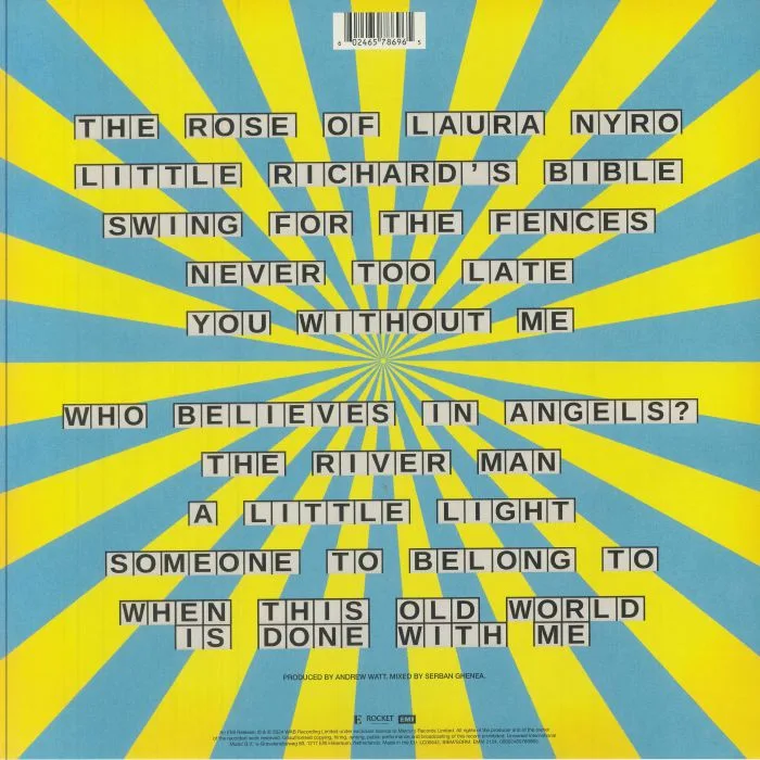 Back cover — Elton JOHN / BRANDI CARLILE — Who Believes In Angels?