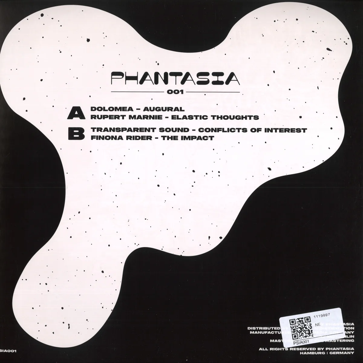 Back cover — Various — Phantasia 001