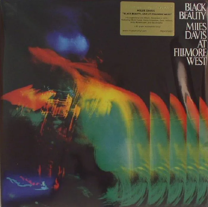 Front cover — Miles DAVIS — Black Beauty: Miles Davis At Fillmore West (reissue)