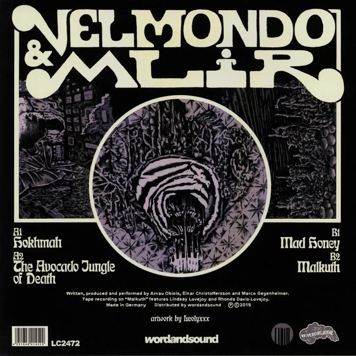 Обратная сторона обложки — MLIR / VELMONDO — Mad Honey