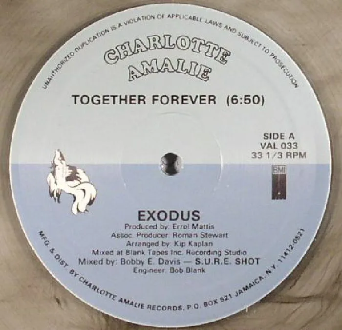 Front cover — EXODUS — Together Forever