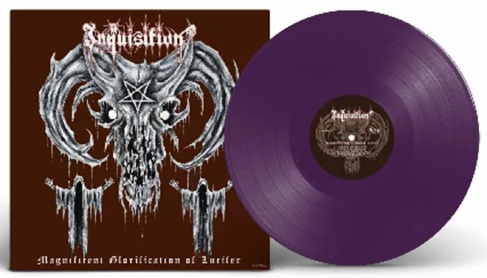 Лицевая сторона обложки — INQUISITION — Magnificent Glorification Of Lucifer (reissue)