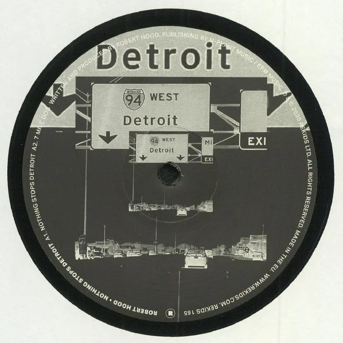 Лицевая сторона обложки — Robert HOOD — Nothing Stops Detroit