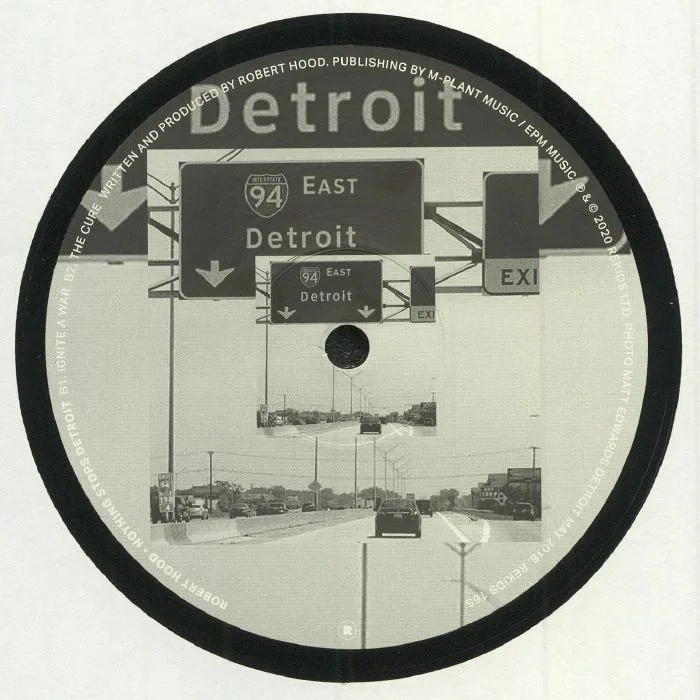 Обратная сторона обложки — Robert HOOD — Nothing Stops Detroit